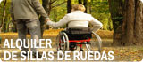 alquiler sillas de ruedas